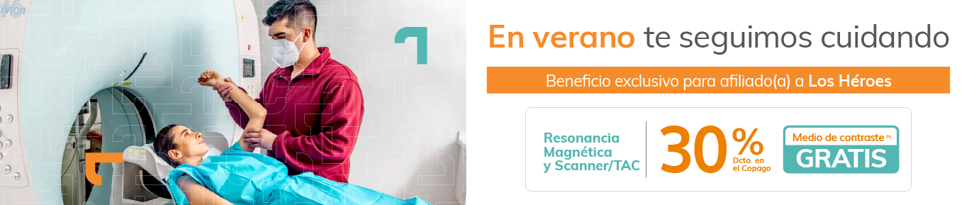 Beneficio Los Héroes: Resonancia Magnética y Scanner/TAC