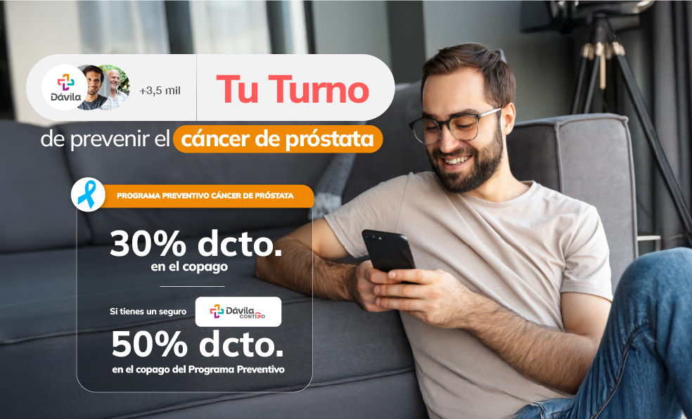 Ahora es tu turno de prevenir el cáncer de próstata