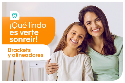 Brackets y alineadores invisibles en Red Dávila